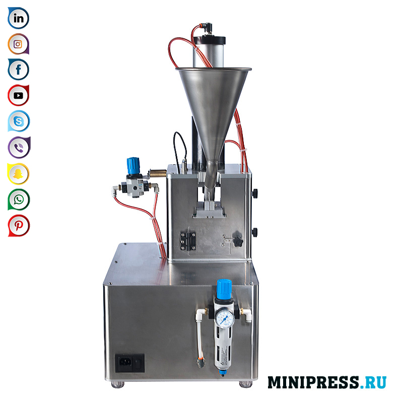 Pneumatic tablet press
