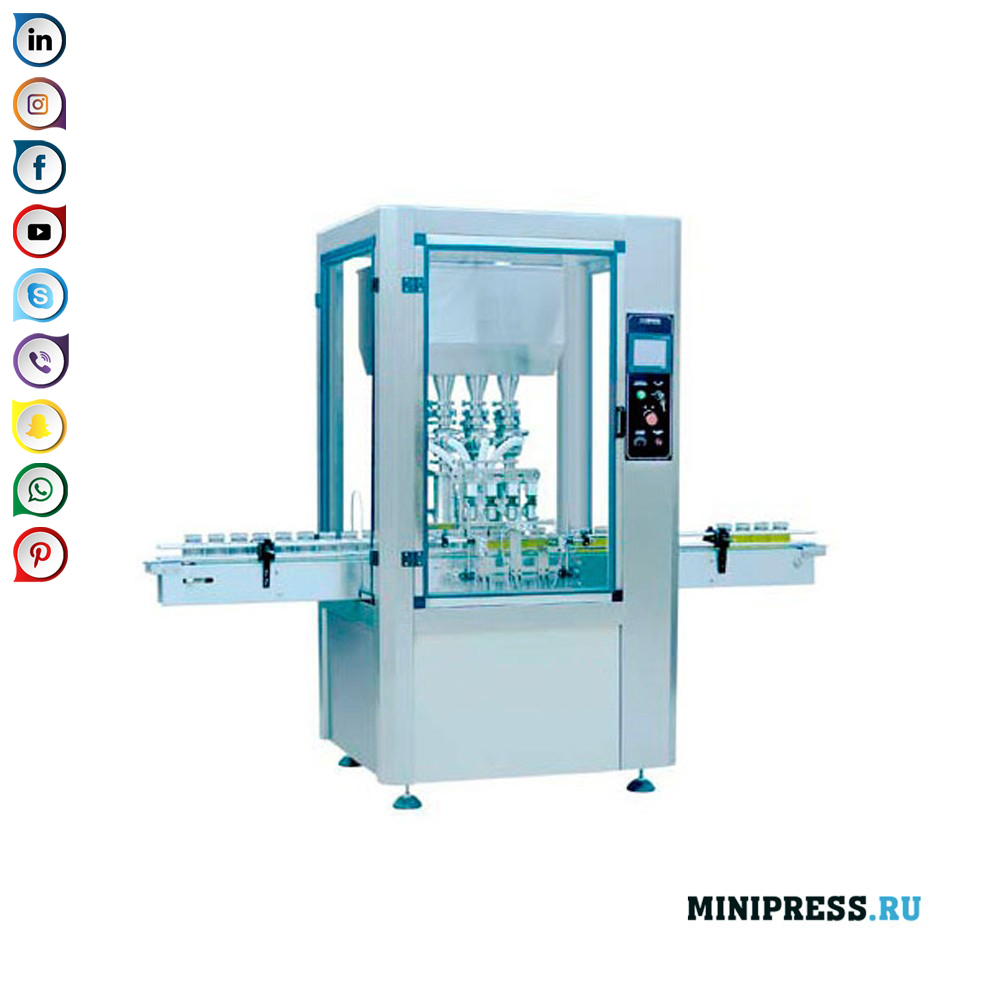 Mga awtomatikong kagamitan para sa pag-pack ng mga viscous na sangkap