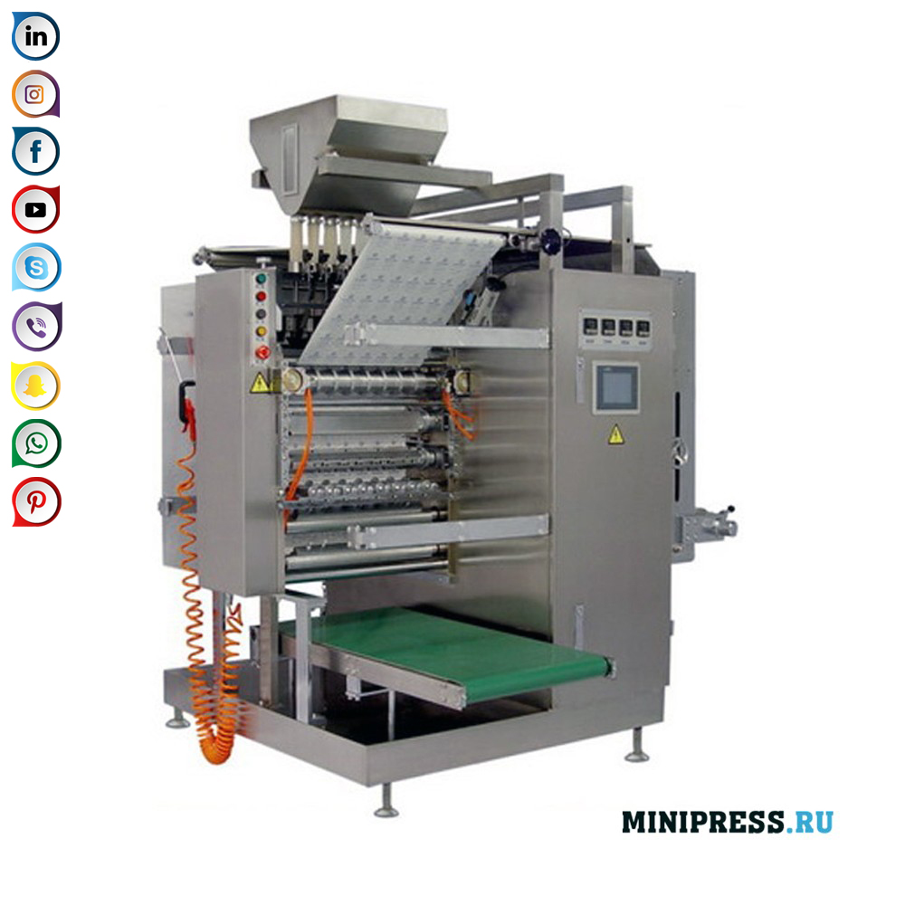 Mga multi-strand na kagamitan para sa pag-pack ng mga butil sa sachet