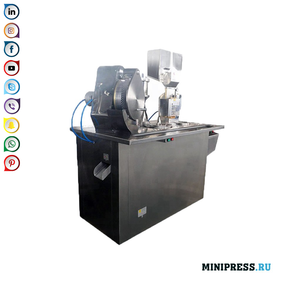 Semi-awtomatikong capsule pagpuno machine