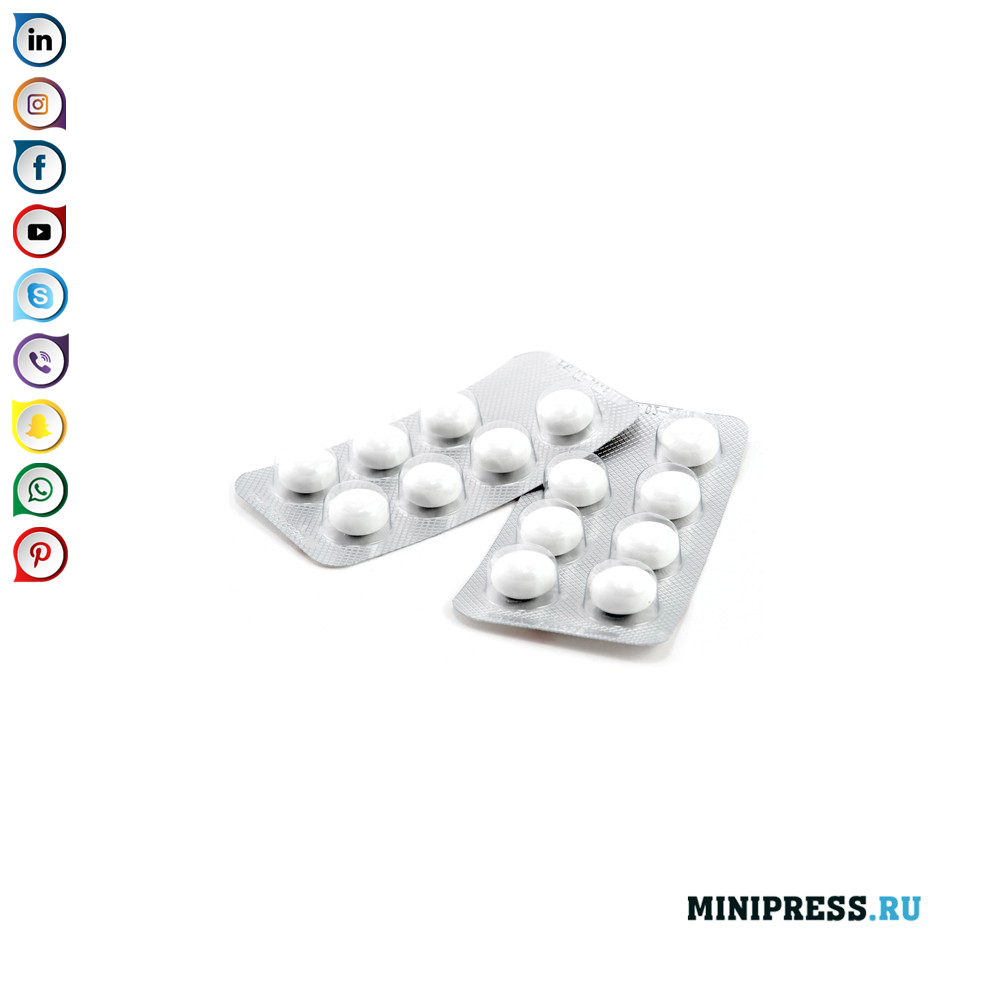 Naka-pack na Pills sa isang paltos