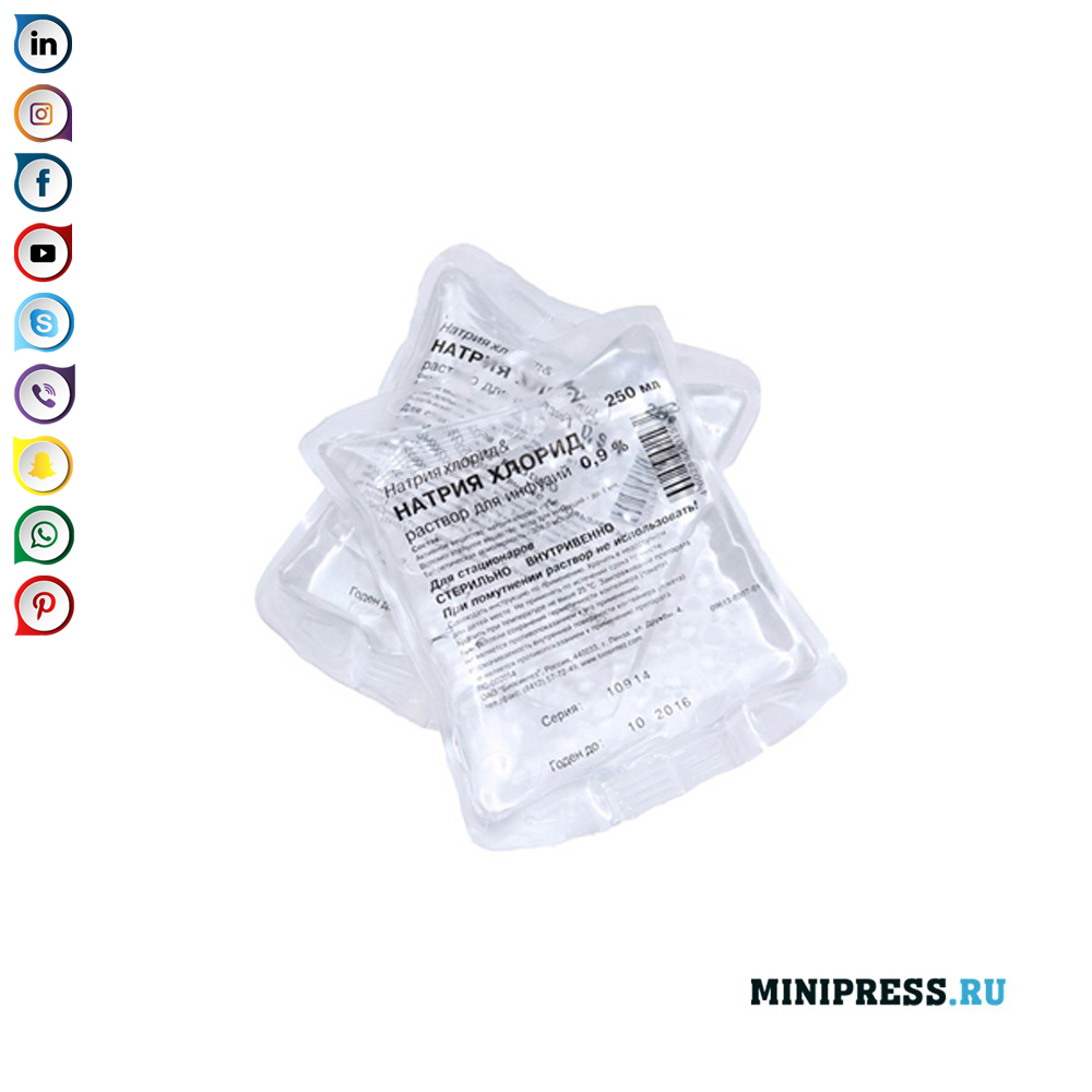 Упакована рідина на мішок