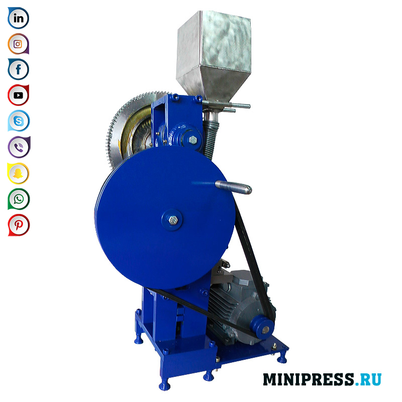 Kukunli tabletkalarni farmatsevtika ishlab chiqarish uchun Tabletpress
