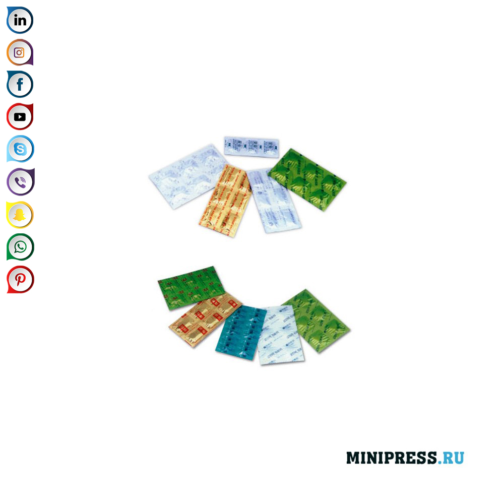 Ikkita alyuminiy qadoqlash