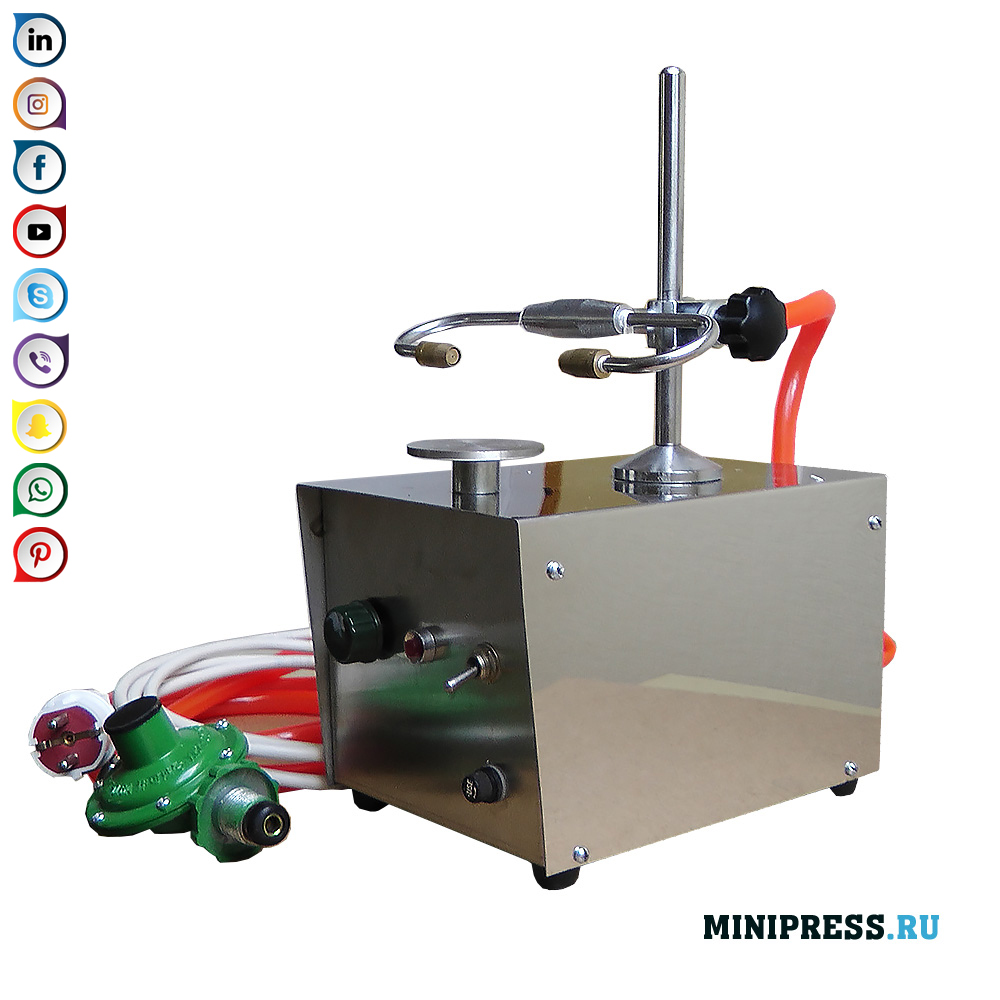 Máy đóng dấu ống để bàn cho sản xuất dược phẩm