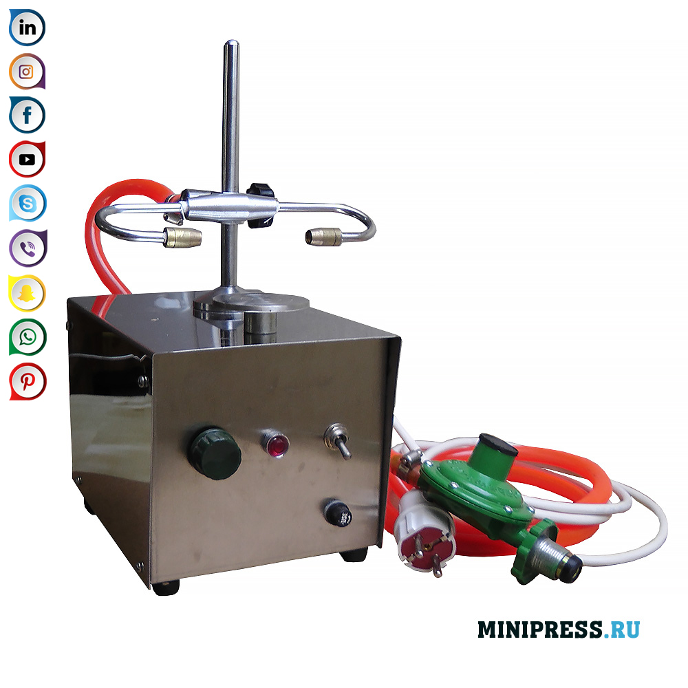 Máy đóng dấu ống để bàn cho sản xuất dược phẩm