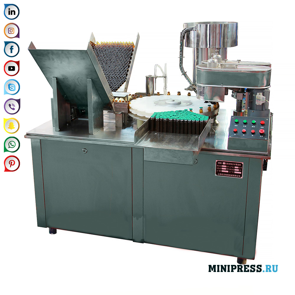 Thiết bị tự động để đổ chất lỏng vào chai không ổn định